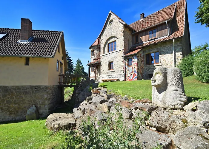 Wundervilla In Hessen In Waldnaehe Vila *